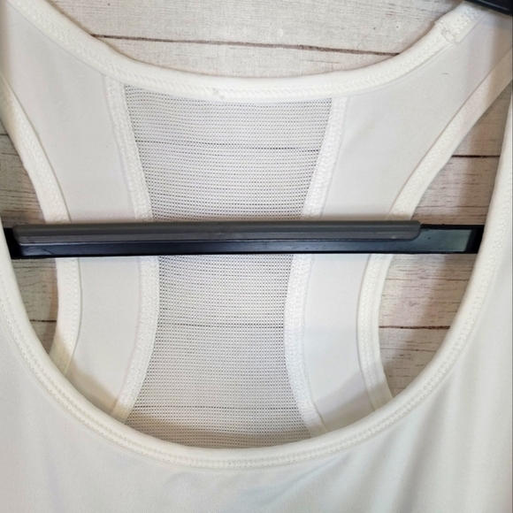 SHAPE WHITE RACER BACK TANK SHAPEWEAR, SZ XS - Picture 3 of 8